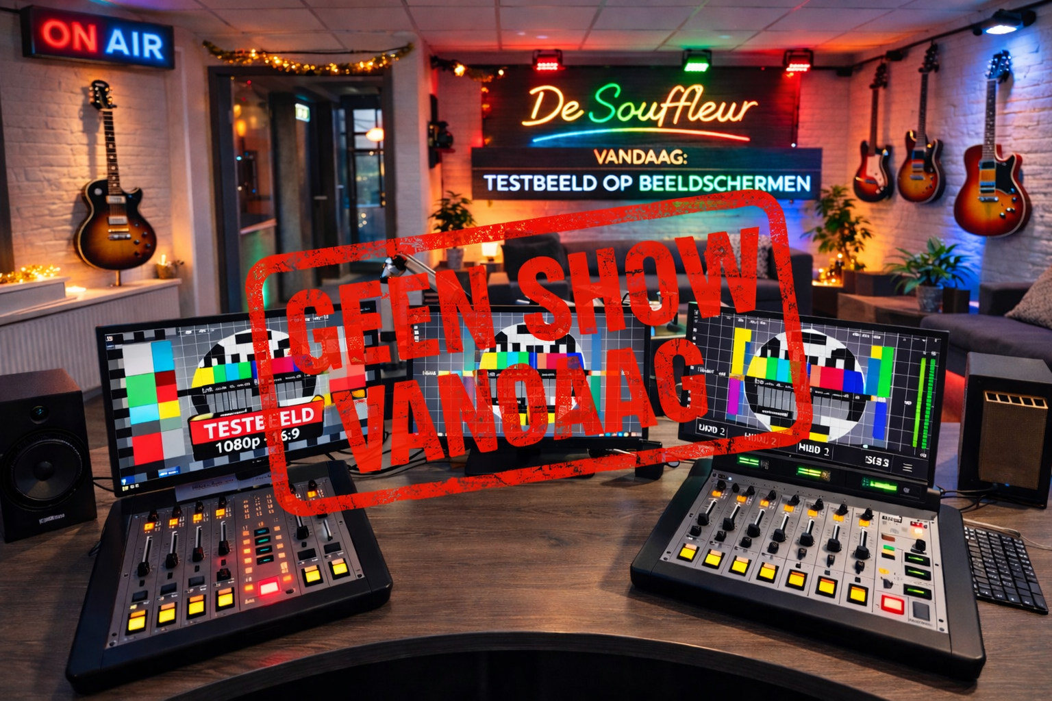 De Souffleur - GEEN SHOW VANDAAG!